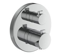 Meda mit bain-douche thermostatique à enc avec simibox avec inverseur chromé - LAUFEN HF506677100000