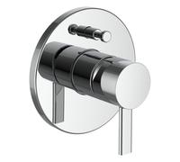 Meda mitigeur bain-douche à encastrer avec simibox chromé - LAUFEN HF506679100000