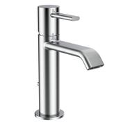Meda mitigeur de lavabo bec fixe 110 mm avec vidage clic-clac chromé - LAUFEN HF506603100000