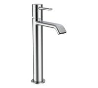 Meda mitigeur de lavabo réhaussé bec fixe 120 mm sans vidage chromé - LAUFEN HF506614100000