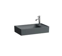 LAUFEN MEDA vasque, 600x350mm, 1 trou pour robinetterie à droite, sans trop-plein, H8121137581141, Couleur: Graphite mat