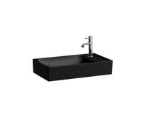 LAUFEN MEDA vasque, 600x350mm, sans trou pour robinet, avec trop-plein, H8121137161091, Couleur: Noir Mat