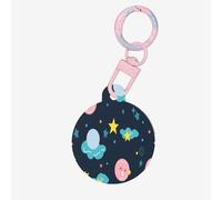 Médaille abstraite pour chien ronde en acrylique durable et élégante, parfaite pour les animaux de compagnie de petite et grande taille