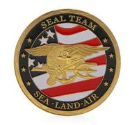 Medaille Commémorative Us Navy Seal Team /Sea Land Air