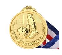 Médaille De Football Scolaire, Sports Scolaires, Or Argent Bronze, Honneur, Capacité De Communication, Développement De La Confiance En Soi, 6.5 Cm