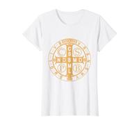 Médaille de Saint Benoît Pax Paix et Protection T-Shirt Graphique avec Valeur