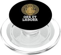 Médaille de Saint Benoît Traditionnelle Catholique PopSockets PopGrip pour MagSafe