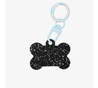 Médaille décorative en acrylique avec motif constellation de divination étoilée pour animaux de compagnie, porte-clés pour les vacances pour les amoureux des animaux de compagnie, cadeau pour chiens