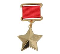 Médaille des héros du travail socialiste de l'Union soviétique, broche soviétique, broche communiste, symbole soviétique classique, adorable et facile à attacher, 3,1 cm, parfaite pour les décorations