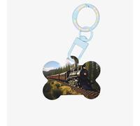 Médaille d'identification pour animaux de compagnie Service Train - Étiquettes d'identification mignonnes et élégantes pour un usage quotidien et les voyages, adaptées pour les chiens de petite et