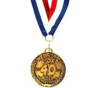 Médaille d'Or des 40 ans - anniversaire or G