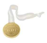 médaille d'or résine la plus têtue ruban 10.5cm - générique cd10442v06