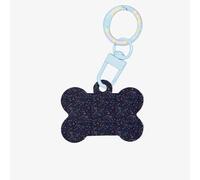Médaille double face en forme d'os avec impression de carte de constellation d'étoile pour chiens et chats