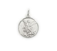 Médaille en argent Saint Michel Archange 17 mm pl