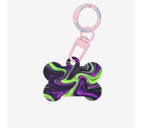 Médaille en forme d'os The Mystery of Color - Médaille personnalisée pour animaux de compagnie, matériau acrylique durable, idéal pour les chiens de petite et grande taille