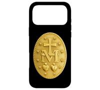 Médaille miraculeuse de la Vierge Marie - Catholique Coque pour iPhone 17 Pro Max