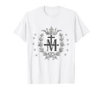 Médaille miraculeuse de la Vierge Marie - Symbole de Foi catholique T-Shirt