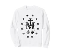 Médaille miraculeuse Design O Mary conçu Sweatshirt