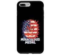 Médaille Miraculeuse Marian Notre-Dame Catholique Américaine Coque pour iPhone 7 Plus/8 Plus