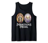 Médaille Miraculeuse Marian Notre-Dame Catholique Débardeur