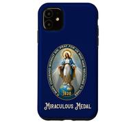 Médaille Miraculeuse Mère Marie Catholique Coque pour iPhone 11