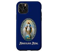Médaille Miraculeuse Mère Marie Catholique Coque pour iPhone 11 Pro