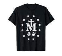 Médaille miraculeuse - Notre Dame Blessed Mother Army T-Shirt Graphique avec Valeur