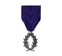 Médaille Ordre des Palmes Académiques Chevalier | Décoration Honorifique | Distinction pour Mérite dans l'Éducation, l'enseignement et la Culture - PAC