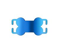 Médaille personnalisable pour chien en acier inoxydable avec motif coulissant silencieux | 5 styles et options multicolores | Étiquettes personnalisées pour chat/chien (tailles S-L)