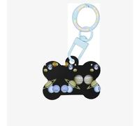 Médaille pour chien avec impression Planet Jupiter en forme d'os double face en forme d'os