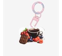 Médaille pour chien en forme d'os en forme d'os en forme de café et chocolat, parfaite pour les chiens et les chats de petite et grande taille, mignonne et fonctionnelle