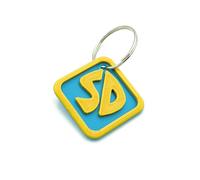 Médaille pour Chien Scooby - Tag de Collier de Costume en Plastique Durable Scrappy Doo pour Chiens et Chats, Parfait pour Halloween et Cosplay (Large)
