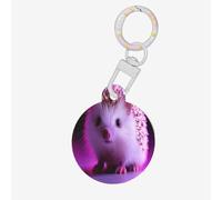 Médaille ronde pour animal domestique mignon petit hérisson - Médaille personnalisée pour animaux de compagnie, matériau acrylique durable, idéal pour les chiens de petite et grande taille