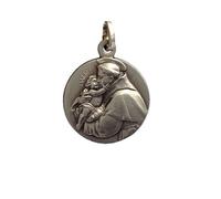 Médaille Saint Antoine de Padoue en Argent 925 - Médailles des Saints Patrons