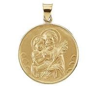 Médaille Saint-Joseph en or jaune 18 carats, Or jaune