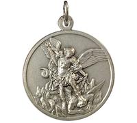 Médaille Saint Michel Archange en Haut Relief - Grande taille - Big Size- 32 mm