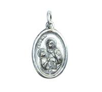 Médaille Sainte Anne 2,5 cm en argent sterling 925, Argent
