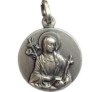 Médaille « Sainte Caterina de Siena » en argent 925 millièmes - 925 Sterling Silver » Saint Chaterine Medal
