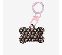 Médailles de chien en forme d'os avec impression « Merry Christmas » - Pendentifs personnalisés double face pour chiens et chats
