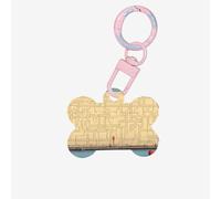 Médailles d'identification pour animaux de compagnie « Enter The Labyrinthe of Thinking » - Médaille personnalisée pour chien et chat - Acrylique en forme d'os - Rose clair - Taille S