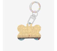 Médailles d'identification pour animaux de compagnie « Enter The Labyrinthe of Thinking » - Médaille personnalisée pour chien et chat - Acrylique en forme d'os - Blanc - Taille S