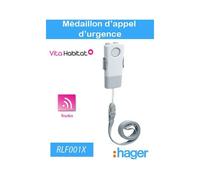 Médaillon d'appel d'urgence - Hager logisty - RLF001X