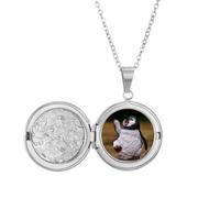 Médaillon en forme de pingouin de l'Antarctique - Cadeau d'anniversaire