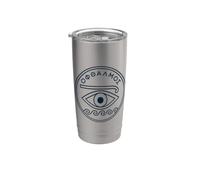 Médaillon œil ancien grec Heritage Pride hellénique Gobelet isotherme en acier inoxydable double paroi
