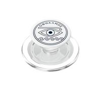 Médaillon œil Ancien Grec Heritage Pride hellénique PopSockets PopGrip pour MagSafe