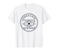Médaillon œil Ancien Grec Heritage Pride hellénique T-Shirt Graphique avec Valeur