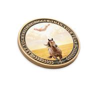 Médaillon inspirant Faith Over Fear Christian Challenge - Faith Bigger Than Your Fear Isaiah 41:10 - Médaillon religieux