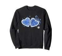 Médaillon NBA Orlando Magic Saint Valentin en Forme de cœur Sweatshirt