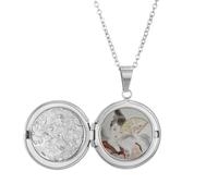 Médaillon pliable en forme d'éventail avec peinture chinoise - Cadeau d'anniversaire