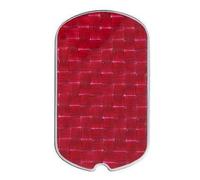 Médaillon - Viceroy - VMC0014-07 - Acier - Fibre de carbone - Rouge